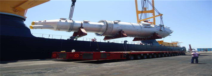 散雜貨礦廠設備出口訂艙